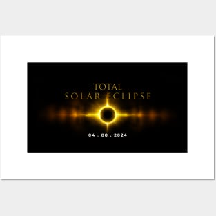 Total Solar Eclipse 2024 Posters and Art